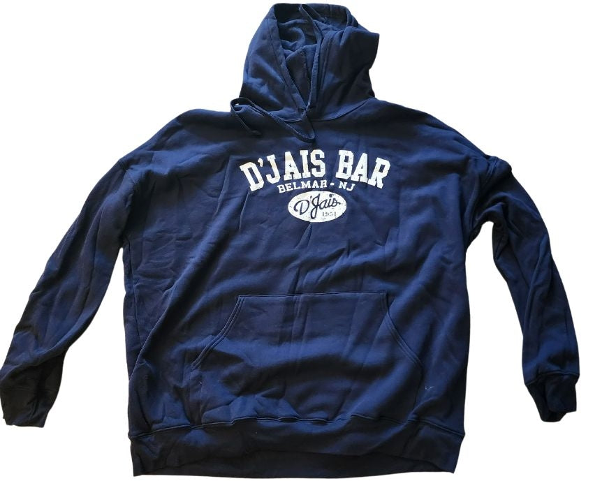 D'Jais Sponge Fleece Navy Hoodie