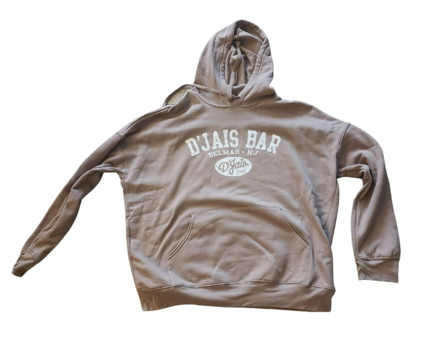 D'Jais Sponge Fleece Tan Hoodie